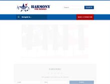 Tablet Screenshot of harmonyforheroes.org